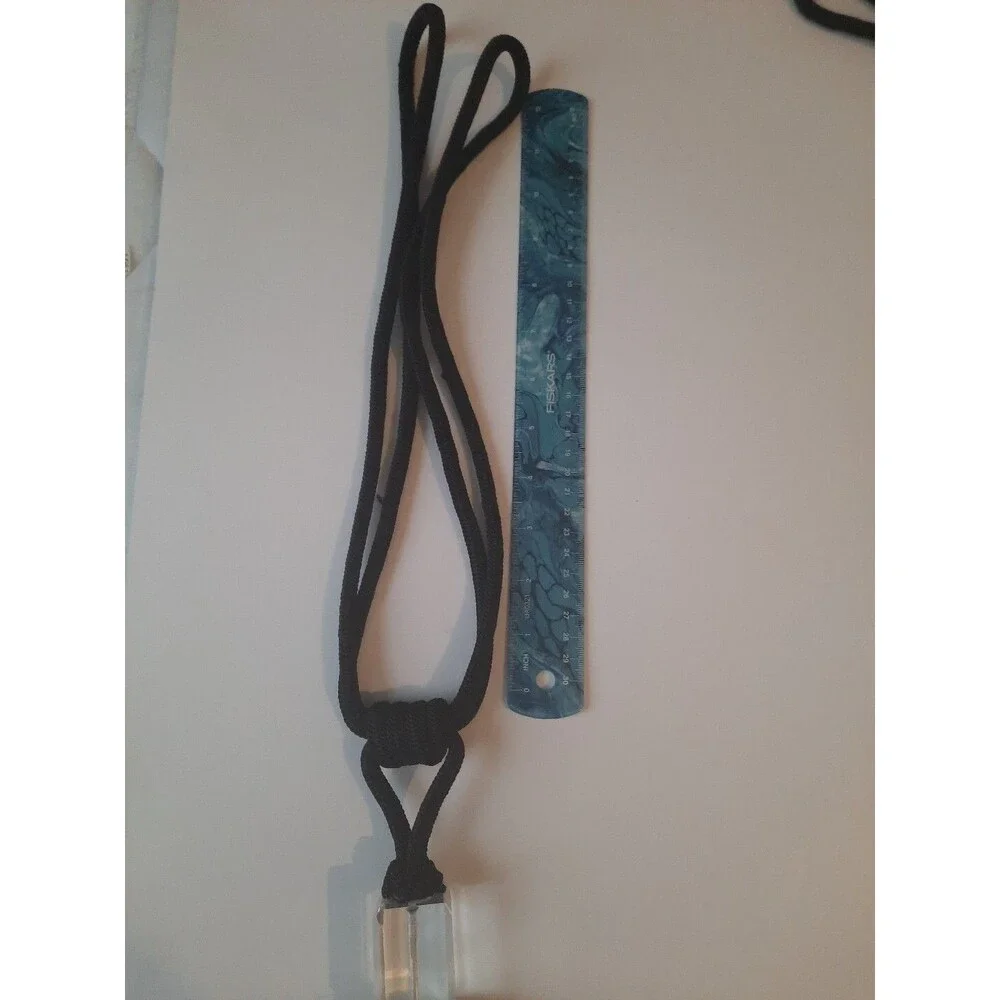 Black Tassels/ Tie Backs acrylic square Accent (Set Of Two)